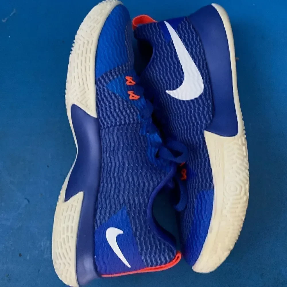 Nike Zoom Live II Men Basketball Shoes Low Blue AH7566-400 -  Size 8